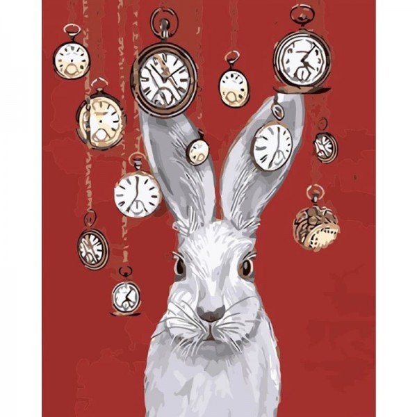 Order Rabbit Diy Paint By Numbers Kits