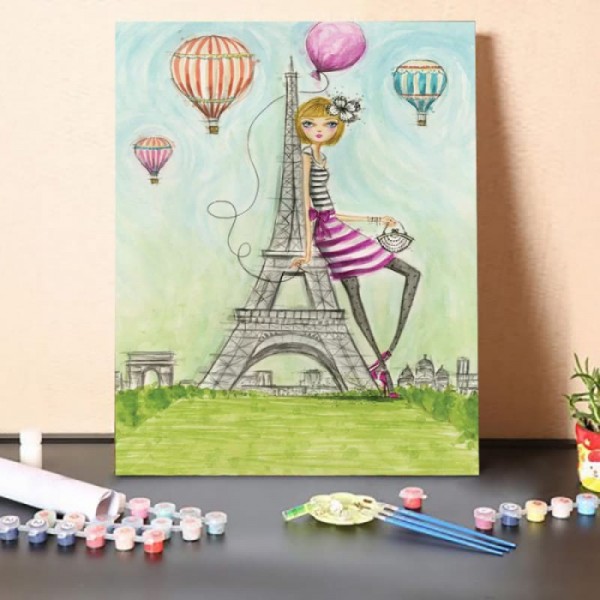 Paint By Numbers Kit-Hot Air Balloon