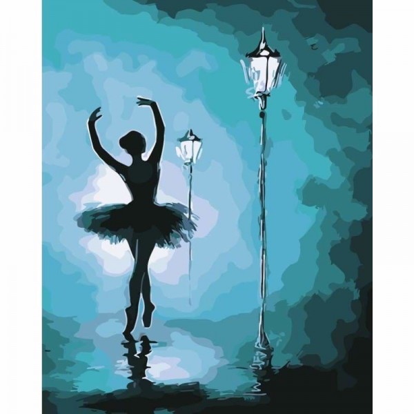 Buy Ballet Dancer Diy Paint By Numbers Kits