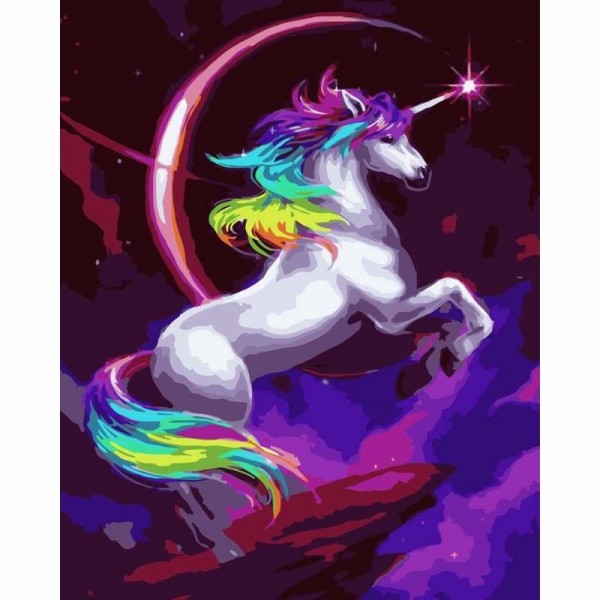 Dream Unicorn Diy Paint By Numbers Kits