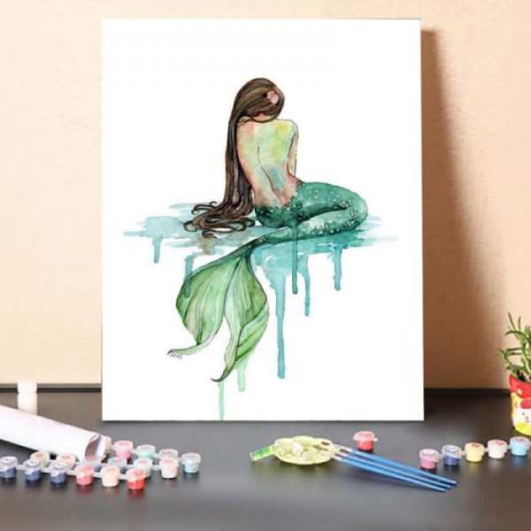 Paint By Numbers Kit – Mermaid