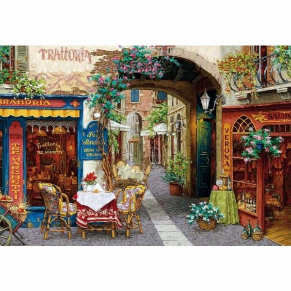 Landscape Street Paint by Numbers Kits