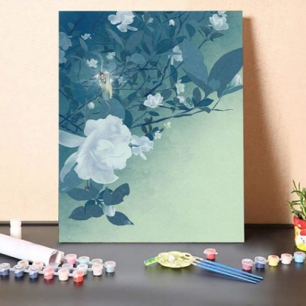 Paint by Numbers Kit-Light flowers