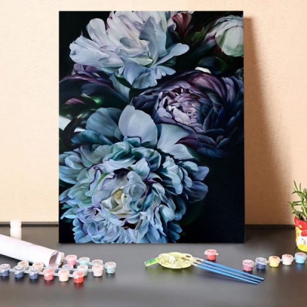 Paint by Numbers Kit-Higan Flower