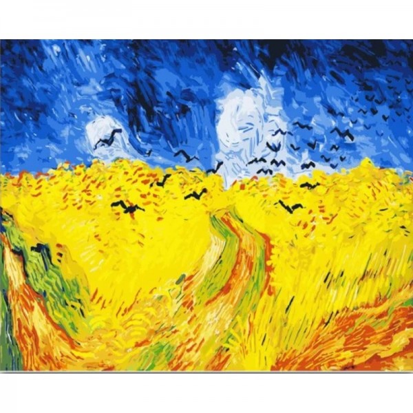 Van Gogh Landscape Diy Paint By Numbers Kits