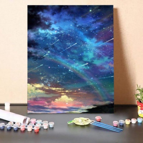 Paint by Numbers Kit-Meteor Night