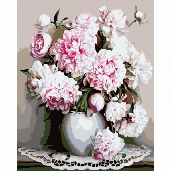 Peony Diy Paint By Numbers Kits